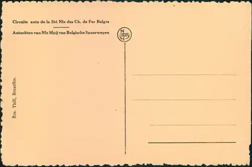 Postkaart Polleur-Theux De Brug/Die Brücke 1929 
