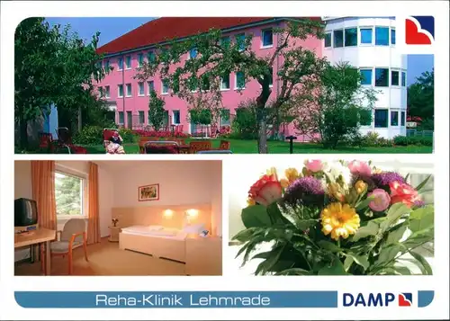 Ansichtskarte Lehmrade Kuranlagen - Reha-Klinik 2011