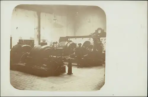 Foto  Maschienen/Geräte - Turbinen 1918 Privatfoto 