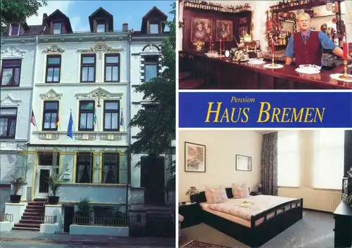 Ansichtskarte Bremen Haus Bremen - Außen- und Innenansicht 1995