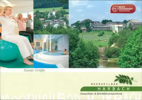 Moorbad Harbach Moorheilbad - Außen- und Innenansicht mit Pool 2011