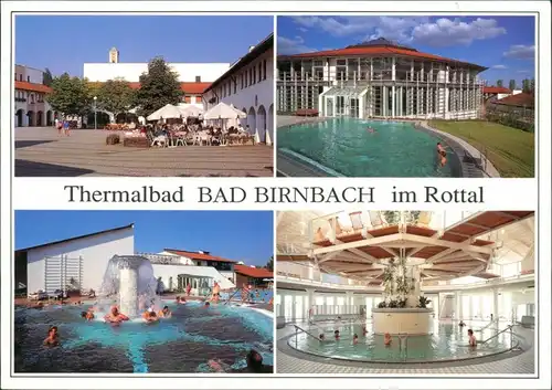 Ansichtskarte Bad Birnbach Thermalbad - Außen- und Innenansicht 2007