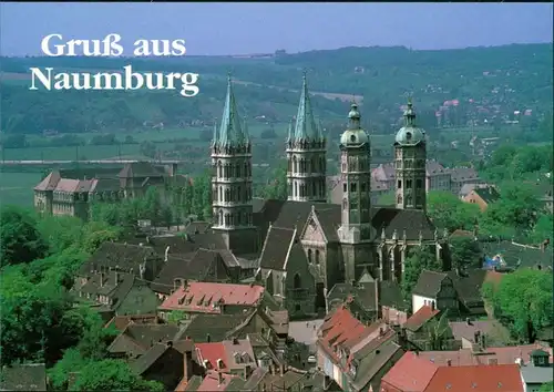 Ansichtskarte Naumburg (Saale) Naumburger Dom - St. Peter und Paul 1995