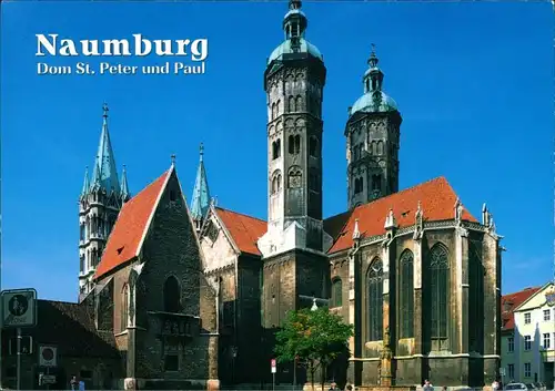Ansichtskarte Naumburg (Saale) Naumburger Dom - St. Peter und Paul 1995