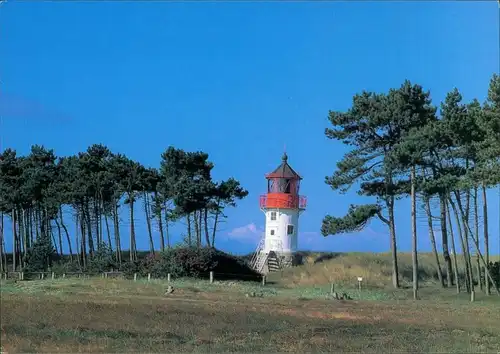 Ansichtskarte Neuendorf-Hiddensee Hiddensjö, Hiddensöe Leuchtturm 1995