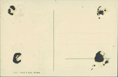 Ansichtskarte Elsterwerda Wikow Seminar und Stadtschule 1916