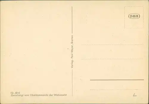 Ansichtskarte  Künstlerkarte WK2 Marine Militaria U-Boot 1940