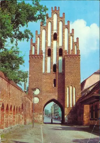 Ansichtskarte Neubrandenburg Stargarder Tor g1983