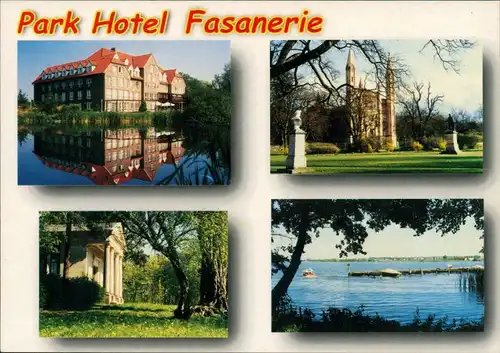 Ansichtskarte Neustrelitz Park Hotel Fasanerie 1995