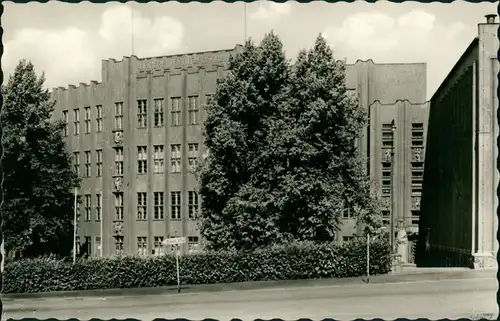 Ansichtskarte Reichenbach (Vogtland) Ingenieurschule für Textiltechnik 1966