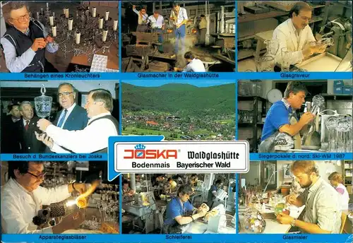 Ansichtskarte Bodenmais Joska Crystal - Kristalerlebniswelt 1988