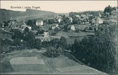 Ansichtskarte Bärenfels (Erzgebirge)-Altenberg (Erzgebirge) Stadtpartie 1911