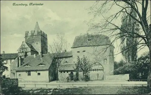 Ansichtskarte Naumburg (Saale) Marientor 1915