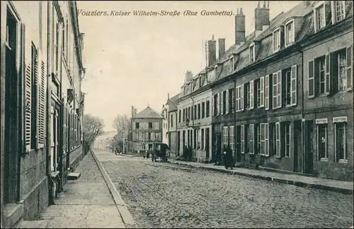 CPA Vouziers Vouziers Kaiser Wilhelmstrasse 1915