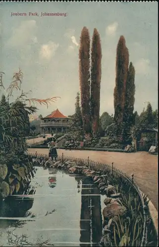 Postcard Johannesburg Jouberts Park 1912