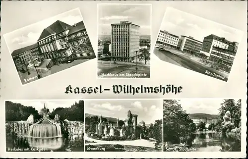 Bad Wilhelmshöhe-Kassel Cassel Stadtteilansichten - Straße 1964