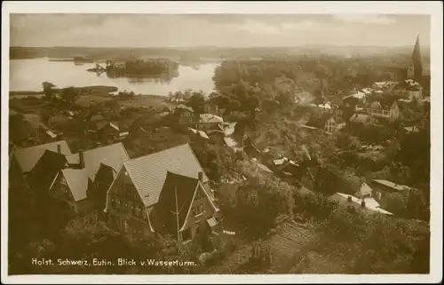 Ansichtskarte Eutin Blick vom Wasserturm 1928 