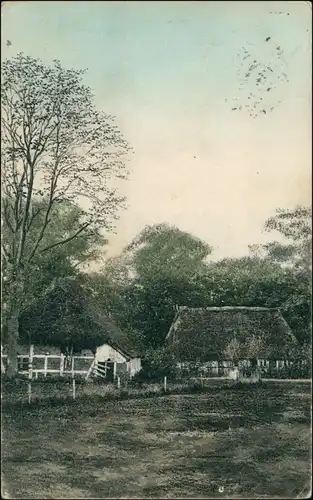 Ansichtskarte Holm-Seppensen Dorfpartie 1911