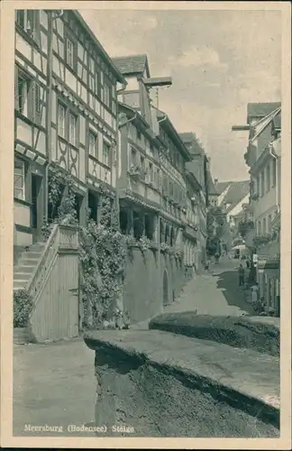 Ansichtskarte Meersburg Steige 1955