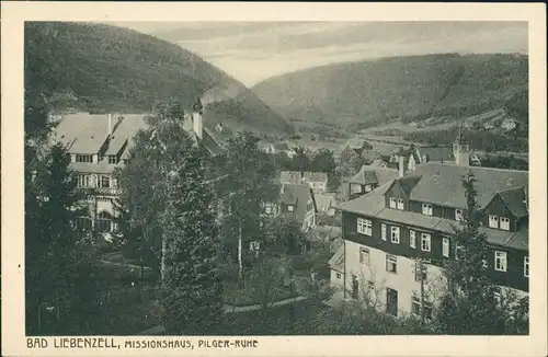 Ansichtskarte Bad Liebenzell Missionshaus Pilger-Ruhe 1922