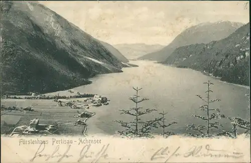 Ansichtskarte Pertisau-Eben am Achensee Fürstenhaus am Achensee 1908