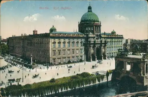 Ansichtskarte Berlin Königliches Schloss 191