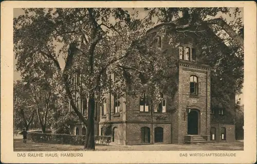Ansichtskarte Hamburg Rauhes Haus - Wirtschaftsgebäude 1915