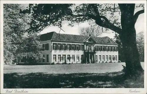 Ansichtskarte Bad Bentheim Kurhaus 1956