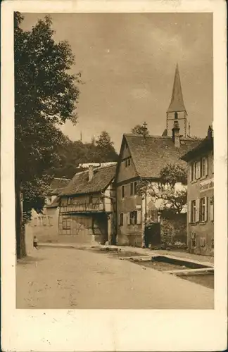 Ansichtskarte Auerbach (Vogtland) Bergstraße 1927