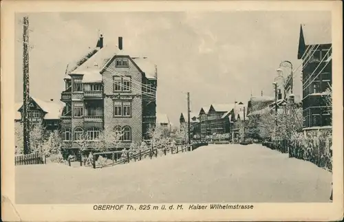 Kaiser Wilhelmstraße im Winter