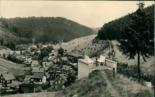 Foto Goldisthal Blick auf die Stadt 1953 Privatfoto