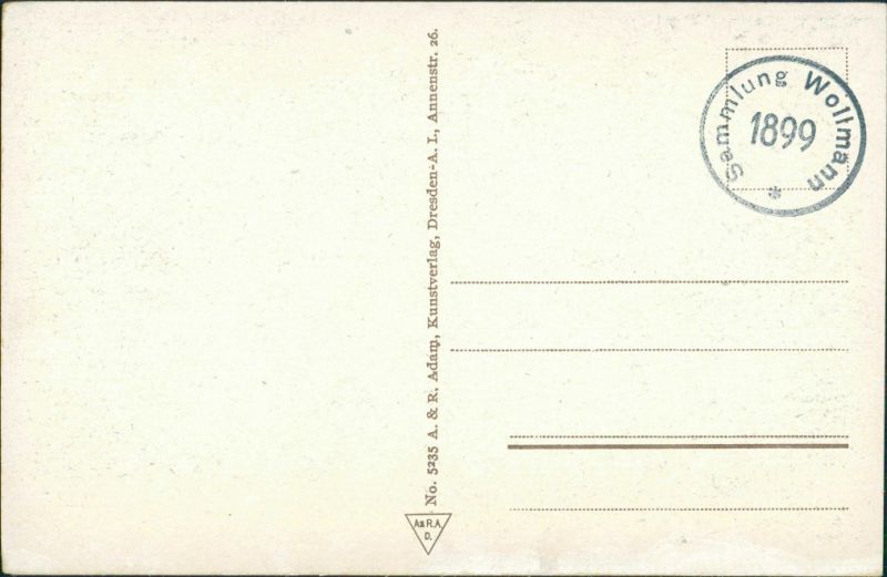 Ansichtskarte Weißer HirschDresden Eingang zum Waldpark 1935 Nr