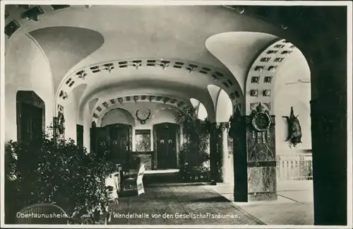 Falkenstein-Königstein (Taunus) Obertaunusheim Wandelhalle 1935 