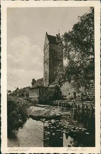 Ansichtskarte Dinkelsbühl Wörnitz-Tor 1928
