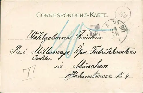 Ansichtskarte Wilhering Kloster 1900