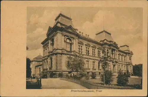 Ansichtskarte Trier Provinzialmuseum 1915