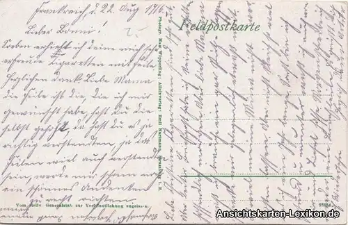 CPA Petitmont-Val-et-Châtillon Zerstörtes Sägewerk 1916