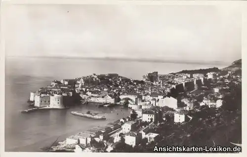 Postcard Ragusa Dubrovnik Totalansicht - Foto AK 1930