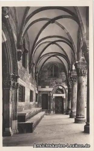 Postcard Ragusa Dubrovnik Rektorenpalast (Kraljev Door) 1933