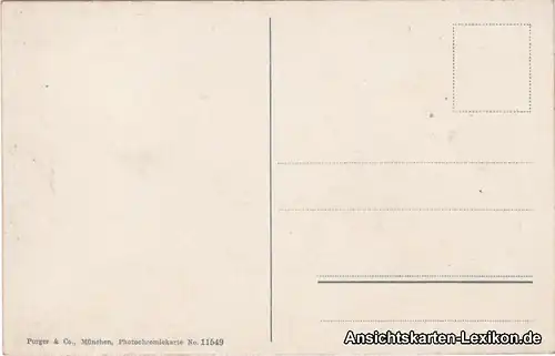 Postcard Budva Будва Budua Totalansicht 1918 