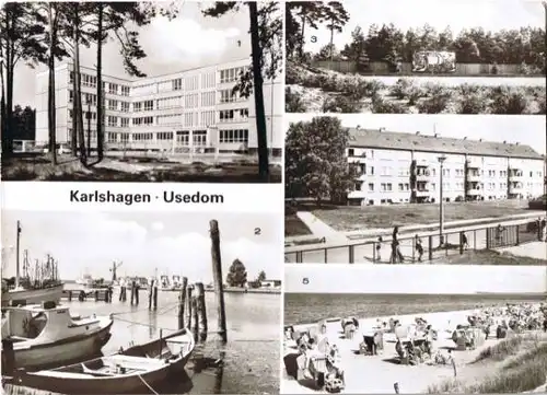 Ansichtskarte Karlshagen Mehrbild 1982