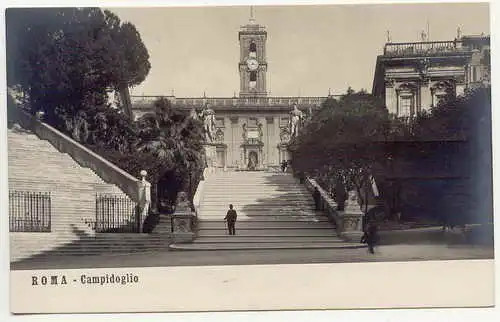 Cartoline Rom Roma Campidoglio 1930