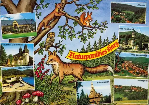 Deutschland Goslar, Altenau, Clausthal-Zellerfeld, Bad Harzburg, Okertalsperre uvm. 1993