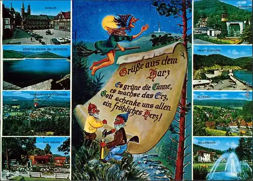 Deutschland Goslar, Sösetalsperre bei Osterode, Bad Grund, uvm. 1980