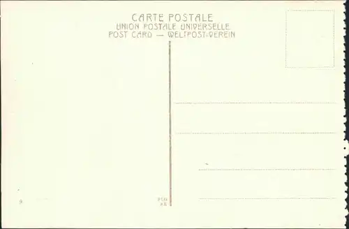 Postcard Jerusalem Jeruschalajim (רושלים) Chapel of St. Helene 1918