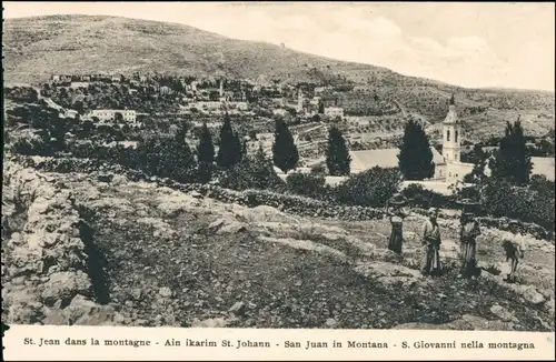 Postcard allgemein St. Jean dans la montagne 1916