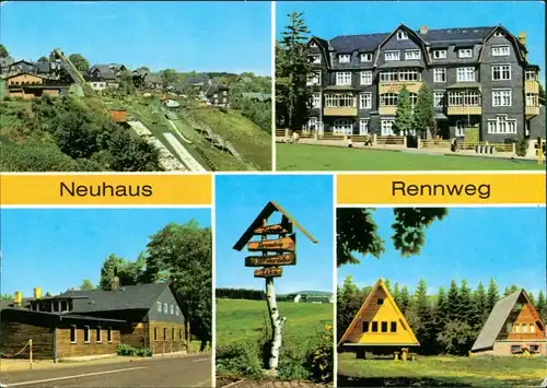 Neuhaus am Rennweg Jugendschanzenanlage im Gründle, Erholungsheim 1979