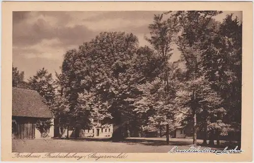 Ansichtskarte Friedrichsberg-Abtswind Forsthaus Friedrichsberg (Steigerwald) 