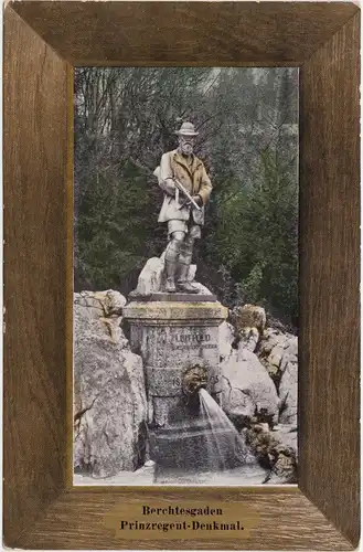 Ansichtskarte Berchtesgaden Prinzregent-Denkmal 1912