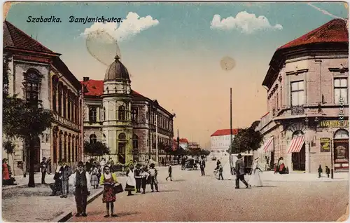 Subotica (Maria-Theresiopel) Szabadka (Суботица) Damjanich ucta 1917 